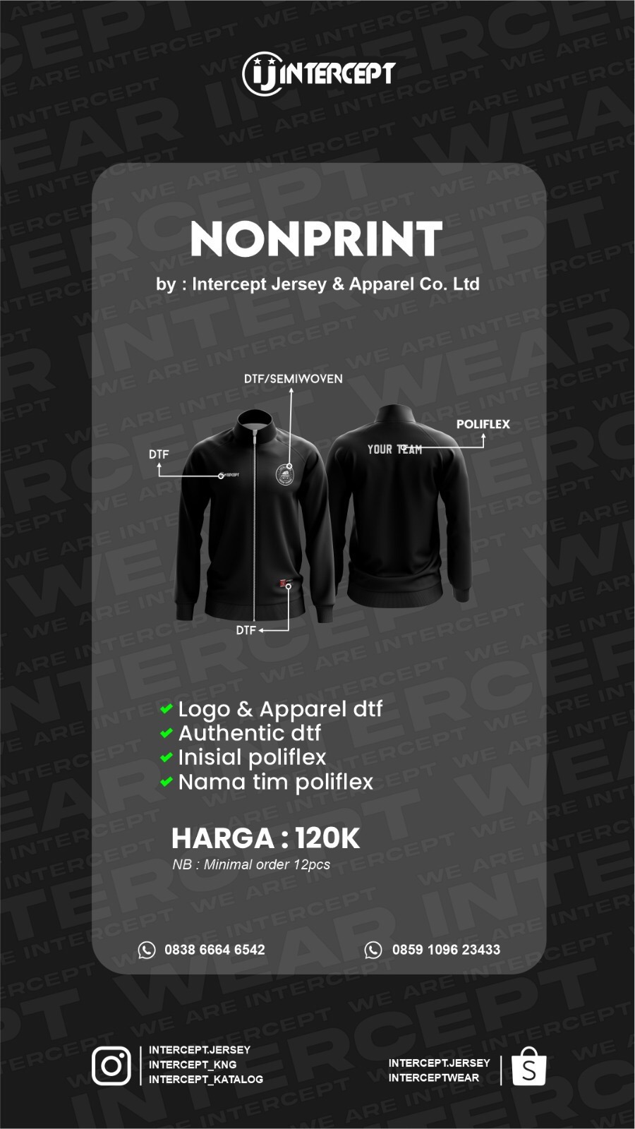Jacket Nonprint